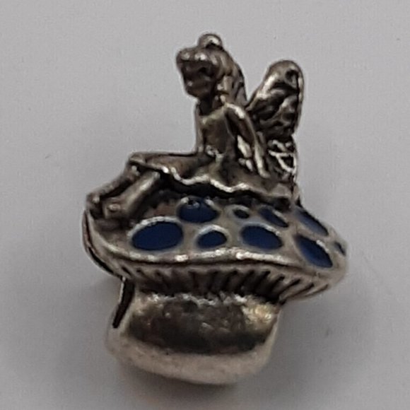 Fairies Set Of 5 Tibetan Silver Alloy Beads For European Style Charm Bracelets - Picture 6 of 13